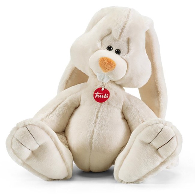 Trudi Plüsch-Anhänger „Schwan“ – Flauschig, Mit Satinband, Waschbar, Für Rucksäcke & Taschen