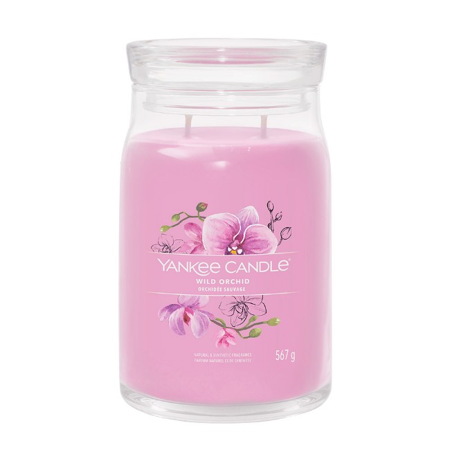 Yankee Candle Signature Candela in Giara Grande Wild Orchid 90 Ore
