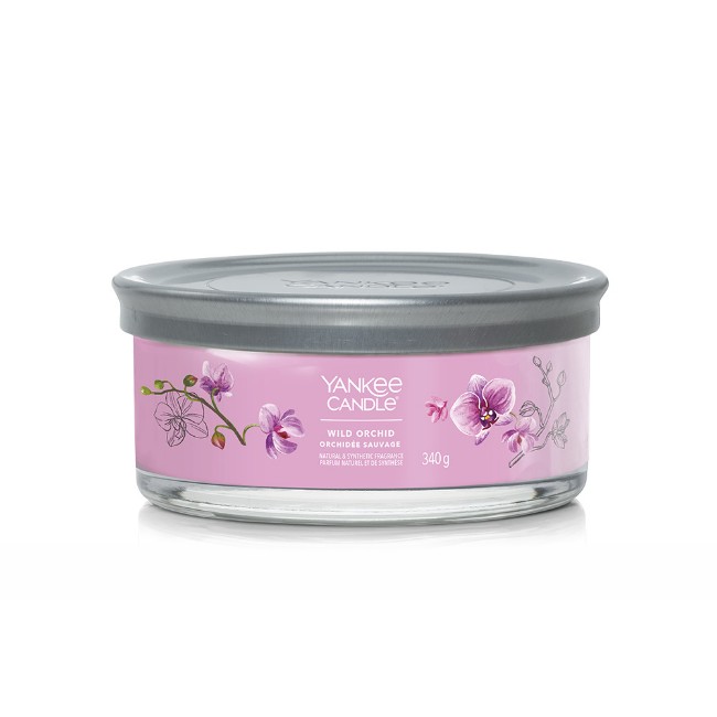 Yankee Candle Signature Candela in Tumbler Multi-Stoppino Wild Orchid 28 Ore