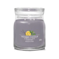 Yankee Candle Signature Candela in Giara Media Black Tea & Lemon 50 Ore