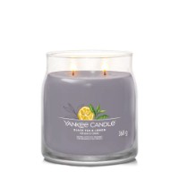 Yankee Candle Signature Candela in Giara Media Black Tea & Lemon 50 Ore