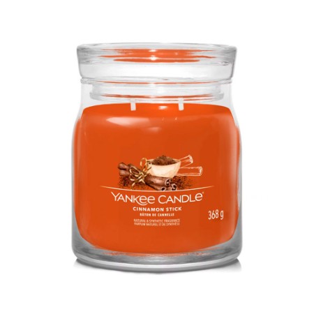 Paniate - Yankee Candle Signature Candela in Giara Media Cinnamon Stick 50  Ore