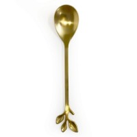 Villa d'Este Set 6 Cucchiaini Foglie d'oro di Villa d'Este