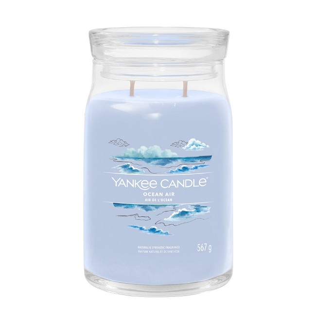 Yankee Candle Signature Candela in Giara Grande Ocean Air 90 Ore