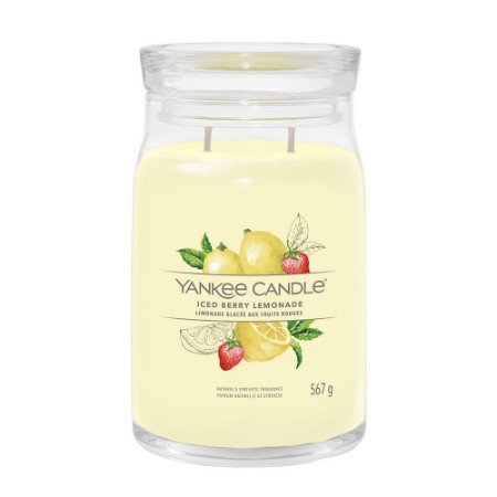 Yankee Candle Signature Candela in Giara Grande Iced Berry Lemonade 90 Ore