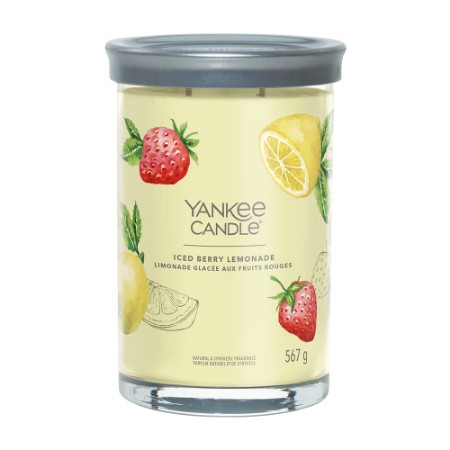 Yankee Candle Signature Candela in Tumbler Grande Iced Berry Lemonade 100 Ore
