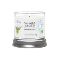 Yankee Candle Signature Candela in Tumbler Piccolo Clean Cotton 30 Ore