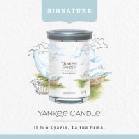 Yankee Candle Signature Candela in Tumbler Grande Clean Cotton 100 Ore