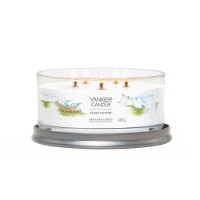 Yankee Candle Signature Candela in Tumbler Multi-Stoppino Clean Cotton 28 Ore