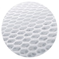 AirCuddle Coprimaterasso Top Safe in tessuto 3D Assorbente, Traspirante, Impermeabile - 60x120cm di AirCuddle