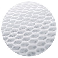 AirCuddle Coprimaterasso Top Safe in tessuto 3D Assorbente, Traspirante, Impermeabile - 60x125cm di AirCuddle