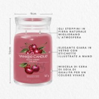 Yankee Candle Signature Candela in Giara Grande Black Cherry 90 Ore