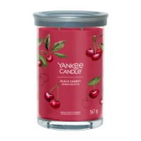 Yankee Candle Signature Candela in Tumbler Grande Black Cherry 100 Ore