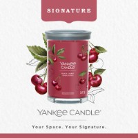 Yankee Candle Signature Candela in Tumbler Grande Black Cherry 100 Ore