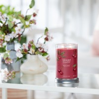 Yankee Candle Signature Candela in Tumbler Grande Black Cherry 100 Ore