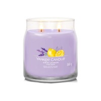 Yankee Candle Signature Candela in Giara Media Lemon Lavender 50 Ore