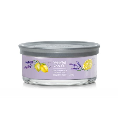 Yankee Candle Signature Candela in Tumbler Multi-Stoppino Lemon Lavender 28 Ore