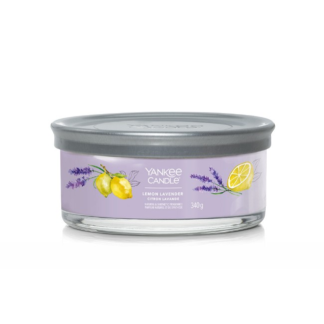 Yankee Candle Signature Candela in Tumbler Multi-Stoppino Lemon Lavender 28 Ore