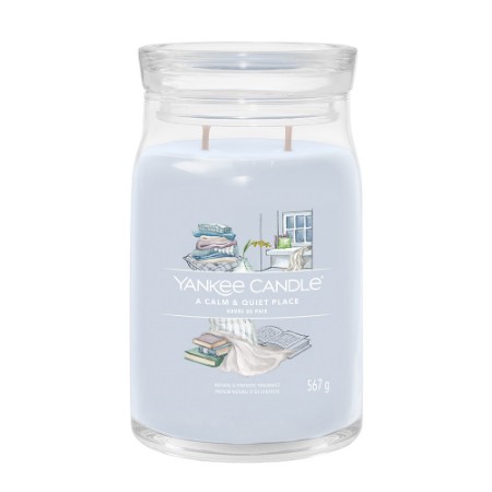 Yankee Candle Signature Candela in Giara Grande A Calm and Quiet Place 90 Ore
