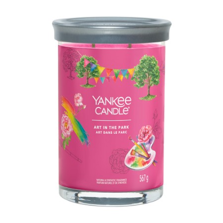 Yankee Candle Signature Candela in Tumbler Grande Art in the Park 100 Ore