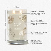 Yankee Candle Signature Candela in Tumbler Grande Warm Cashmere 100 Ore