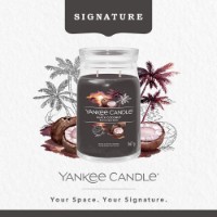 Yankee Candle Signature Candela in Giara Grande Black Coconut 90 Ore
