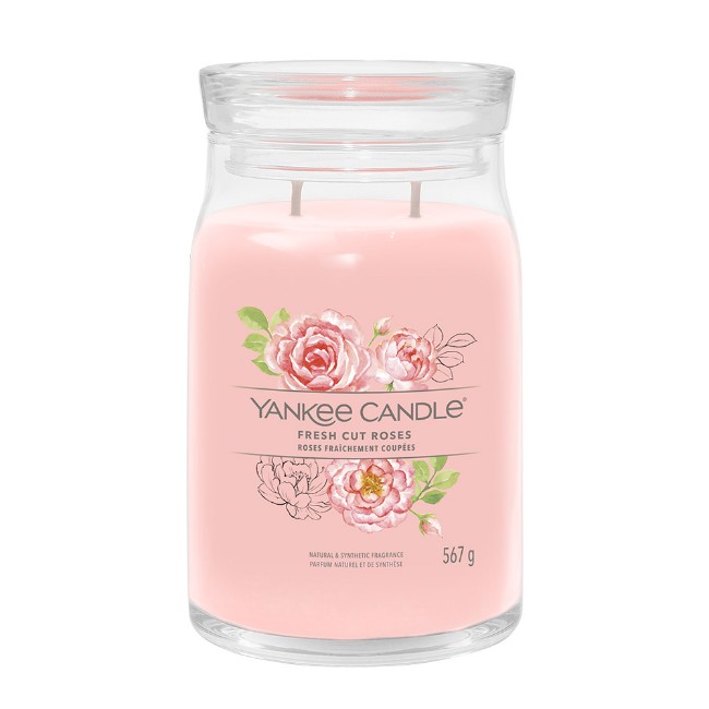 candele Yankee Candle Giara ,Grande Signature colore Rosa