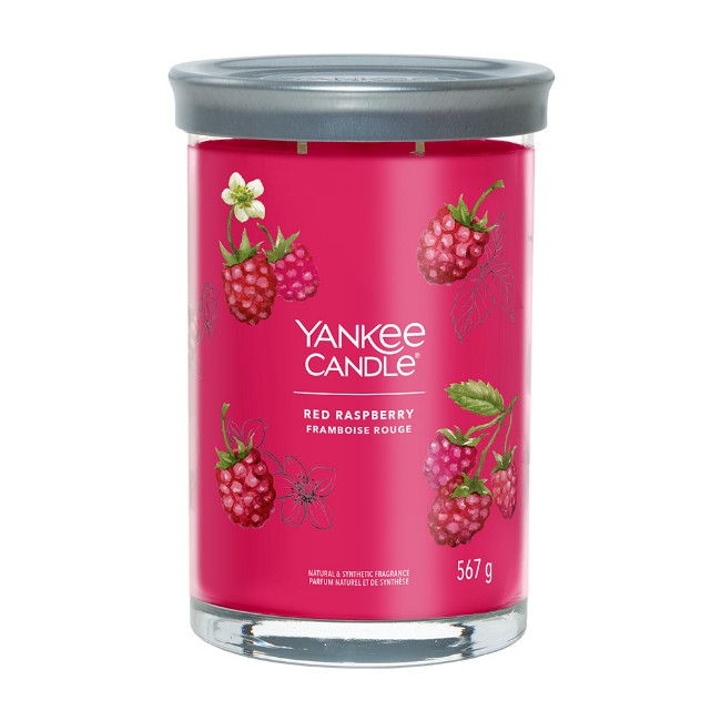 Yankee Candle Signature Candela in Tumbler Grande Red Raspberry 100 Ore