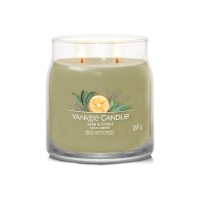 Yankee Candle Signature Candela in Giara Media Sage & Citrus 50 Ore