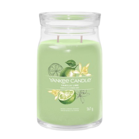 Yankee Candle Signature Candela in Giara Grande Vanilla Lime 90 Ore