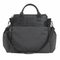 Chicco Borsa Mysa Bag con Tracolla e Fasciatoio da Viaggio - Black Satin