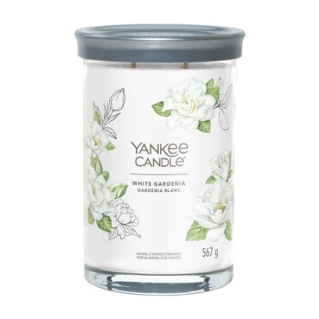 Yankee Candle Signature Candela in Tumbler Grande White Gardenia 100 Ore