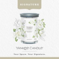 Yankee Candle Signature Candela in Tumbler Grande White Gardenia 100 Ore
