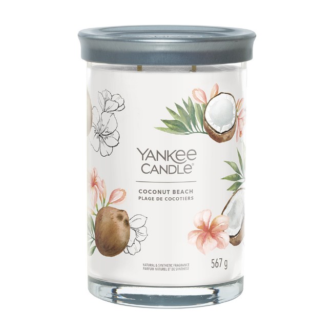 Yankee Candle Signature Candela in Tumbler Grande Coconut Beach 100 Ore