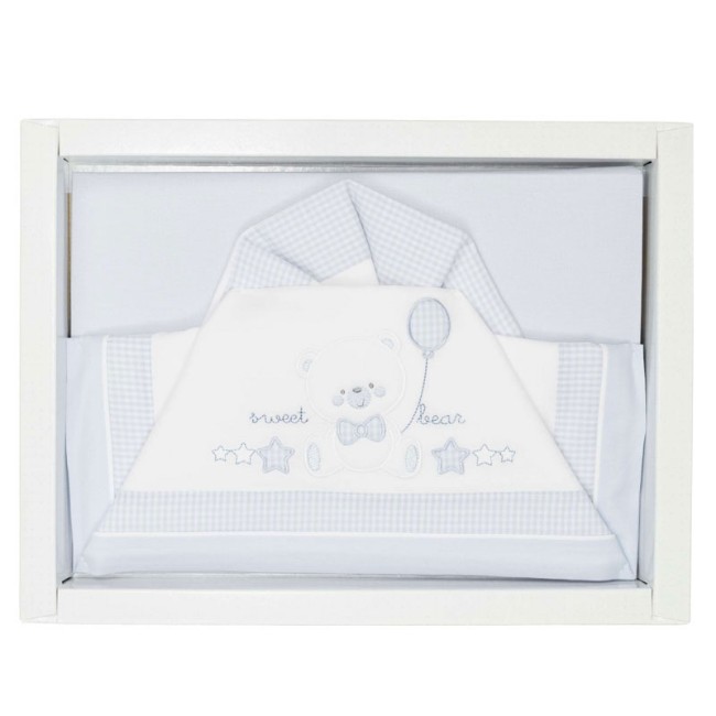 Nanan Set 3 Pezzi Lenzuola Culla Tato - Biancheria Per Lettino Bambino - Foto 6