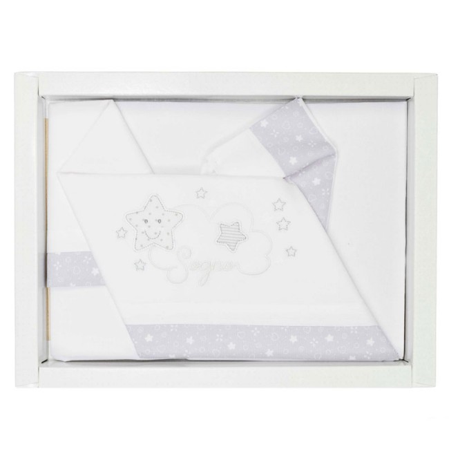 Nanan Set 3 Pezzi Lenzuola Culla Tato - Biancheria Per Lettino Bambino - Foto 10