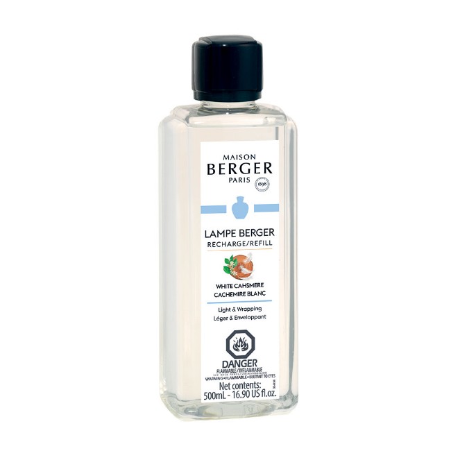 Maison Berger Cachemire Blanc - Ricarica per Lampada Catalitica Lampe Berger 500 ml