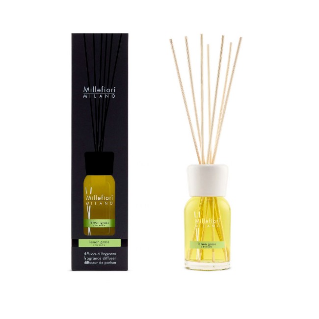 Millefiori Diffusore a Stick 250ml Lemon Grass