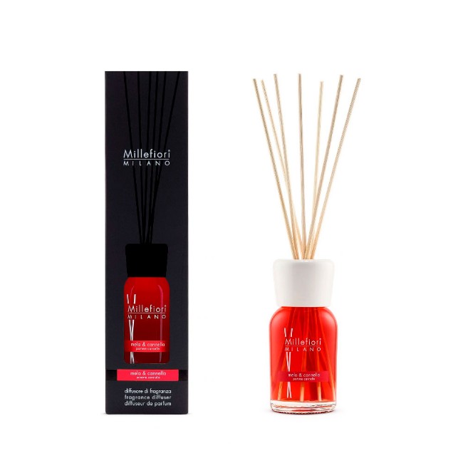 Millefiori Diffusore a Stick 250ml Mela & Cannella