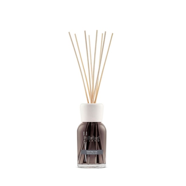 Millefiori Air Design Vase Diffusore In Vetro Tortora – Elegante Contenitore Per Bastoncino, Ricaricabile Con La Tua Fragranza Preferita