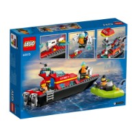LEGO City Barca di Soccorso Antincendio 60373