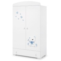 Erbesi Armadio Tato - Bianco/Azzurro