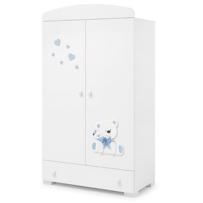 Erbesi Armadio Tato - Bianco/Azzurro