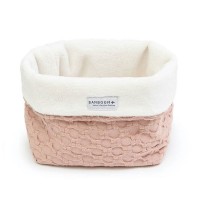 Cestino Portaoggetti Neonato SoftStone Nude Pink