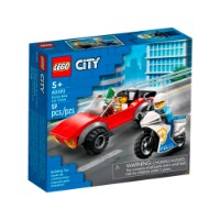 LEGO City Inseguimento sulla Moto della Polizia 60392