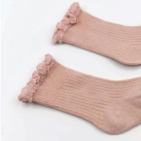 Bamboom Calze con Pizzo in bambù - Rosa Cipria