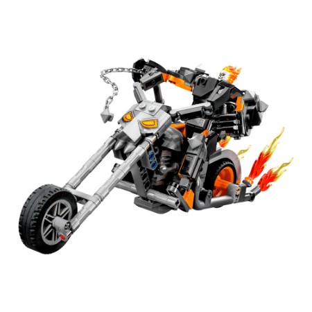 LEGO Marvel Armatura Mech e Moto di Ghost Rider 76245