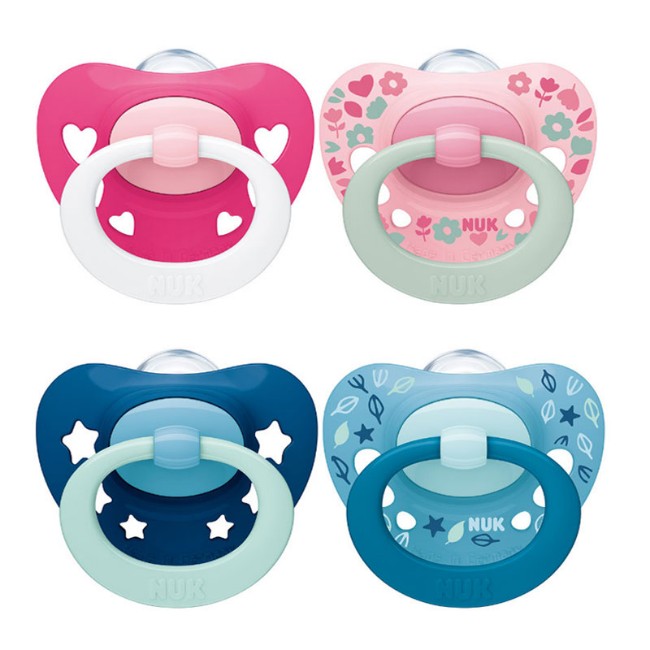 Succhietto NUK First Choice 0-6 Mesi | Ortodontico, Confezione Da 2