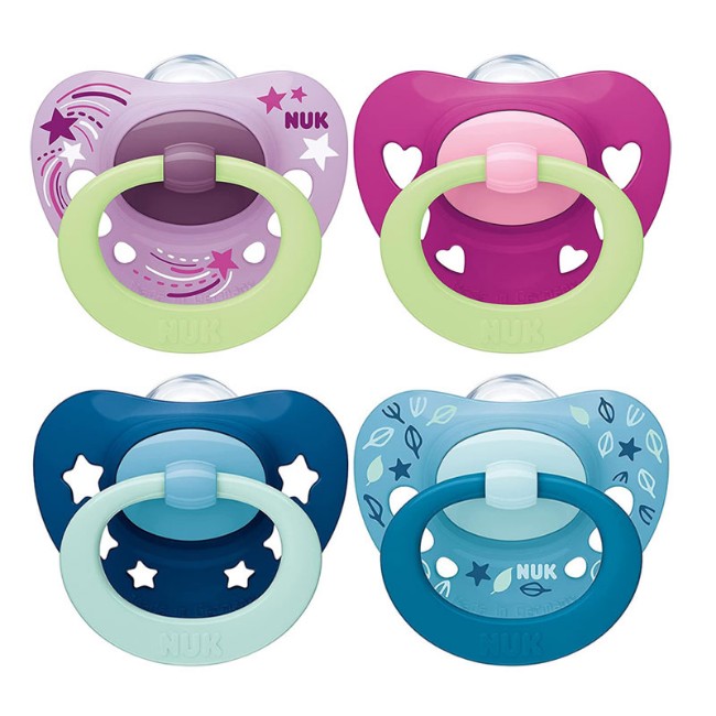 Mapa Gmbh Nuk Succh Signature Night Silicone 18-36 2 Pezzi - Foto 9