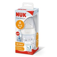Nuk Biberon First Choice Plus Controllo della Temperatura, 0-6m, 150ml